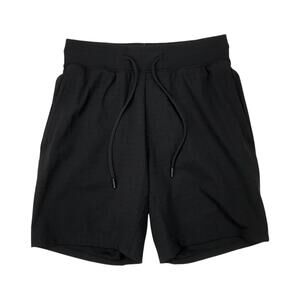Lululemon Pace Breaker Shorts Mens Small S Black 8” Unlined Mesh Front Running